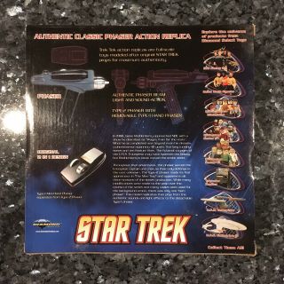 Diamond Select Toys Star Trek: The Series TOS Black Handle Phaser 2