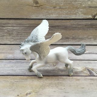 Schleich 2004 Germany Pegasus Winged Horse Figurine Toy Glitter Fantasy