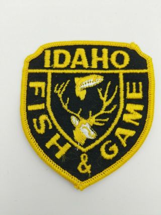 Idaho Fish & Game Patch Vintage Conservation Officer Patch Law Enforcement