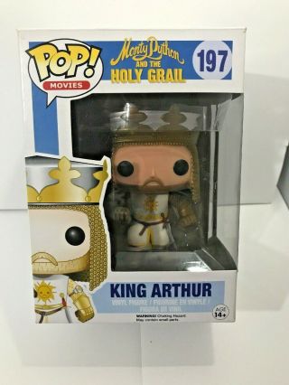 Pop Movies King Arthur Monty Python And The Holy Grail Bobblehead 197 Figure