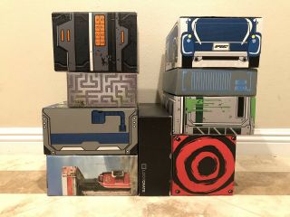 Empty Loot Crate Boxes - Set Of 9 Boxes With Magazines