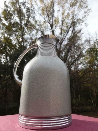 Art Deco Landers Frary Clark Thermos Bottle Carafe With Lid