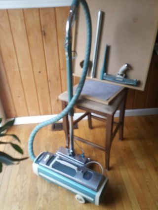 Vintage Electrolux Vacuum Canister Model 1205 With Power Nozzle -