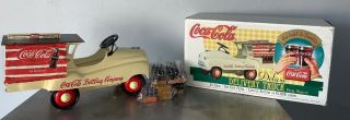Coca Cola Pedal Truck Limited Edition Of 10,  000 1:3 Scale White