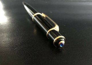 Cartier Diablo Ballpoint Pen Black Composite Gold Trim