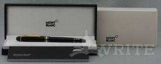 Very Good Fountain Pen Montblanc 146 Le Grand Nib M With Complete Box