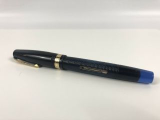 Antique Waterman Hundred Year Pen Fountain Pen Vintage Writing Blue Clear Fine