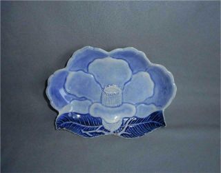 Antique Japan Top Rare Edo Era Nabeshima Arita Porcelain Blossom Dish Bowl