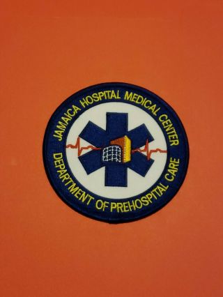 York City Fire Department Ems Patch Jamaica Hospital