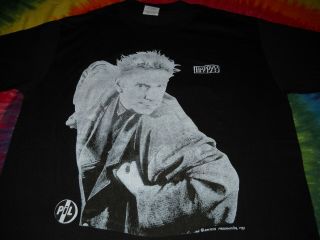 Public Image Limited Happy? Sex Pistols Photo 1987 Vintage Concert T - Shirt - L -