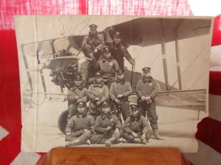 Ww2 World War Ii 2 Photograph Japan Japanese Navy Airmen Officer Squad W/ Katana