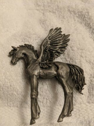 Pewter Pegasus,  3.  75 Inches,