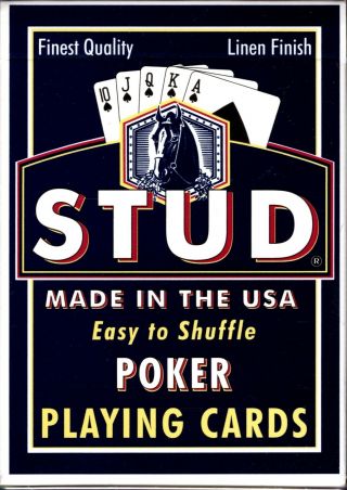 Stud (Blue & Red) - Playing Cards - - USPCC - 2
