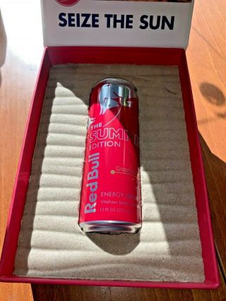 Red Bull Summer Edition Product Launch Collector 