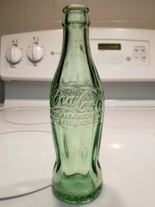 Coca Cola 1915 Coke Bottle Charlottesville Va Hobbleskirt Virginia