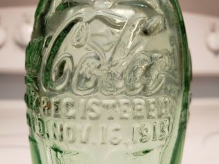 COCA COLA 1915 Coke bottle CHARLOTTESVILLE VA hobbleskirt Virginia 2