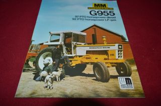 Minneapolis Moline G955 Tractor Dealer 