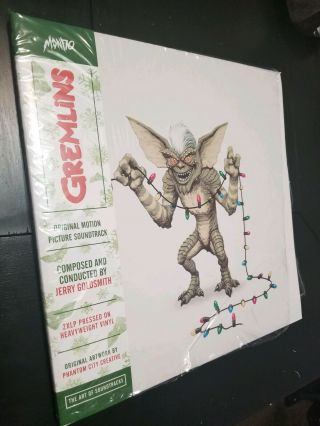 Gremlins Soundtrack Score Ost Mondo Jerry Goldsmith Vinyl 2xlp (sleeves)