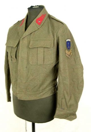 Italy Army 1950/60 Fanteria Iii Brigata Missili Obsolete Nco Battle Dress Jacket