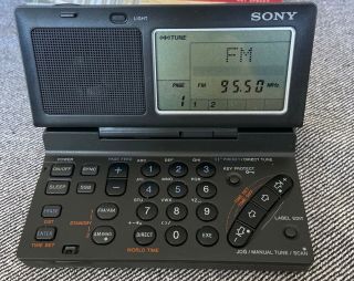 Vintage Sony Icf - Sw100s World Band Radio