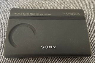 Vintage Sony ICF - SW100S world band radio 3
