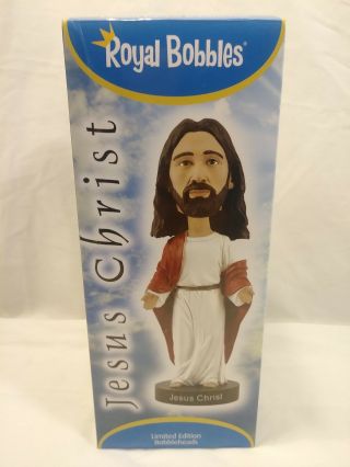 Htf Rare Royal Bobbles Jesus Christ Limited Edition Bobble Head