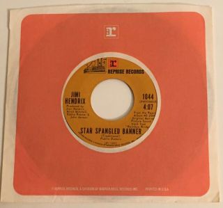 Jimi Hendrix / Dolly Dagger & Star Spangled Banner / 1971 45 Nm,