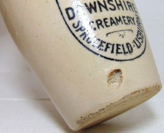 Pure Fresh Cream Pot from the Downshire Creamery of Sprucefield Lisburn c1900 ' s 2