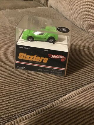 Hot Wheels Redline Sizzler Live Wire In Green.  Pre Owned