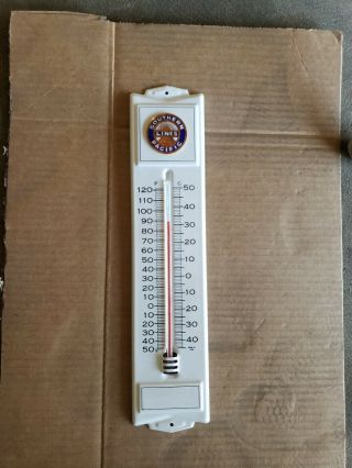 Vintage Southern Pacific Railroad Thermometer / Made In U.  S.  A.  Train Man Cave