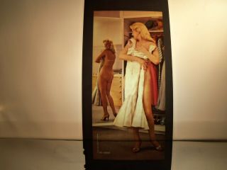 Vintage Slide Film Transparency Playboy Model Lisa Winters Dec.  1956 X - Large 2