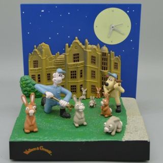 Wallace And Gromit Curse Of The Were - Rabbit Alarm Clock Lights Up