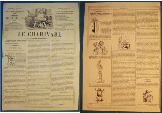 Cup and Ball print - Honore Daumier - 1839 - From French Periodical Le Carivari - Oj 2