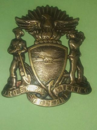 Obsolete Police Hat Cap Badge San Francisco Old Style
