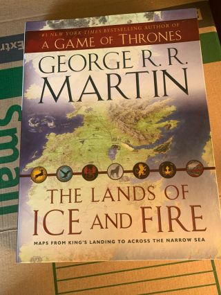 George R.  R.  Martin Game Of Thrones,  The Lands Of Ice And Fire