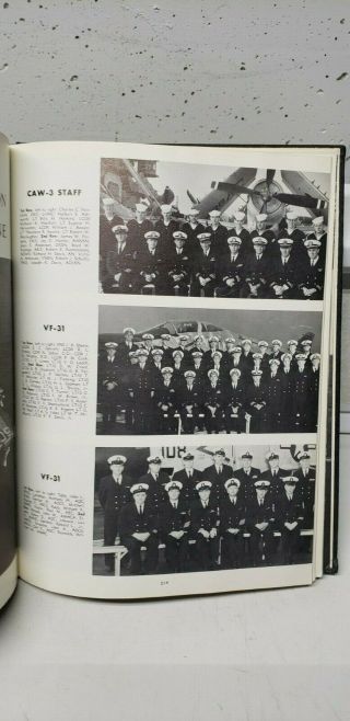 US Navy 1964 - 65 USS Saratoga CVA - 60 Naval Cruise Yearbook 2