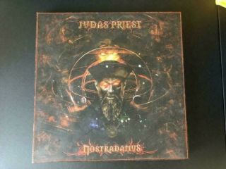 Judas Priest Nostradamus 3 Lp 2cd Import Box Set Complete And Never Played