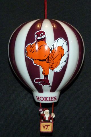 Danbury Virginia Tech Hokies 2004 Victory Balloon Christmas Ornament