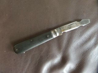 Post Ww2 British Army Engineer Folding Knife 1963 Dated