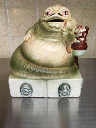 Star Wars Sigma 1983 Jabba The Hutt Figurine Coin Bank