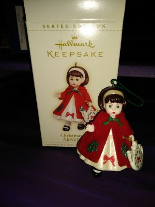 Hallmark Keepsake Christmas Tea Madame Alexander Ornament 2006 Boxed