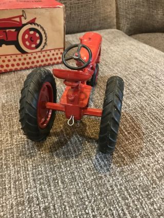 Vintage International Farmall C Toy Farm Tractor W/Box 3