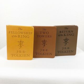 Hobbit And Lord Of The Rings Deluxe Pocket Leather Box Set By Jrr Tolkien