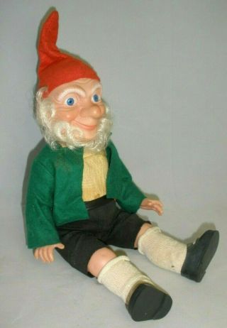 Vintage Lucky LEPRECHAUN Elf Gnome DOLL made in IRELAND 3