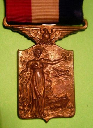 Ww11 Veteran Victory Medal From Kenosha County Wisconsin July 4 1946
