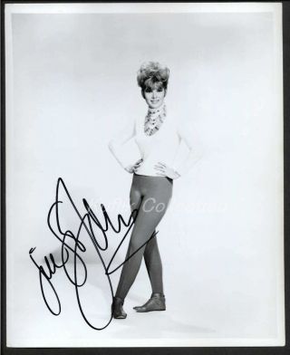 Jill St.  John - Signed Vintage Celebrity Autograph Photo - Hart To Hart