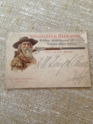 Advertising Envelope - Winchester