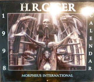 H.  R.  Giger 1998 Calendar - - In Shrink Wrap