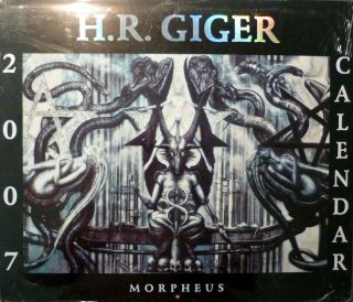 H.  R.  Giger 2007 Calendar - - In Shrink Wrap