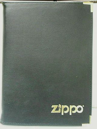 Zippo Salesman Sample W/ Knives,  Money Clips,  Keychain Holders,  Pen & Lighters
